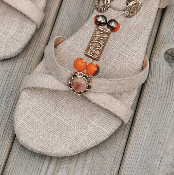 Summer Women's  Flat Sandals, Lightweight Anti-Slip Beach Sandals - Picture 5 of 7